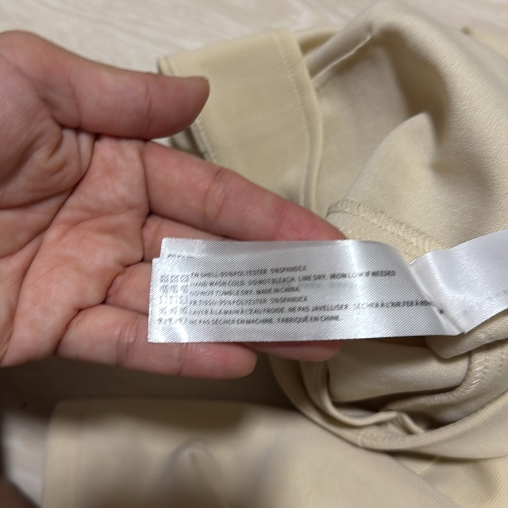 En Saison Anthropologie Cream Tailored Pants - Picture 9 of 9